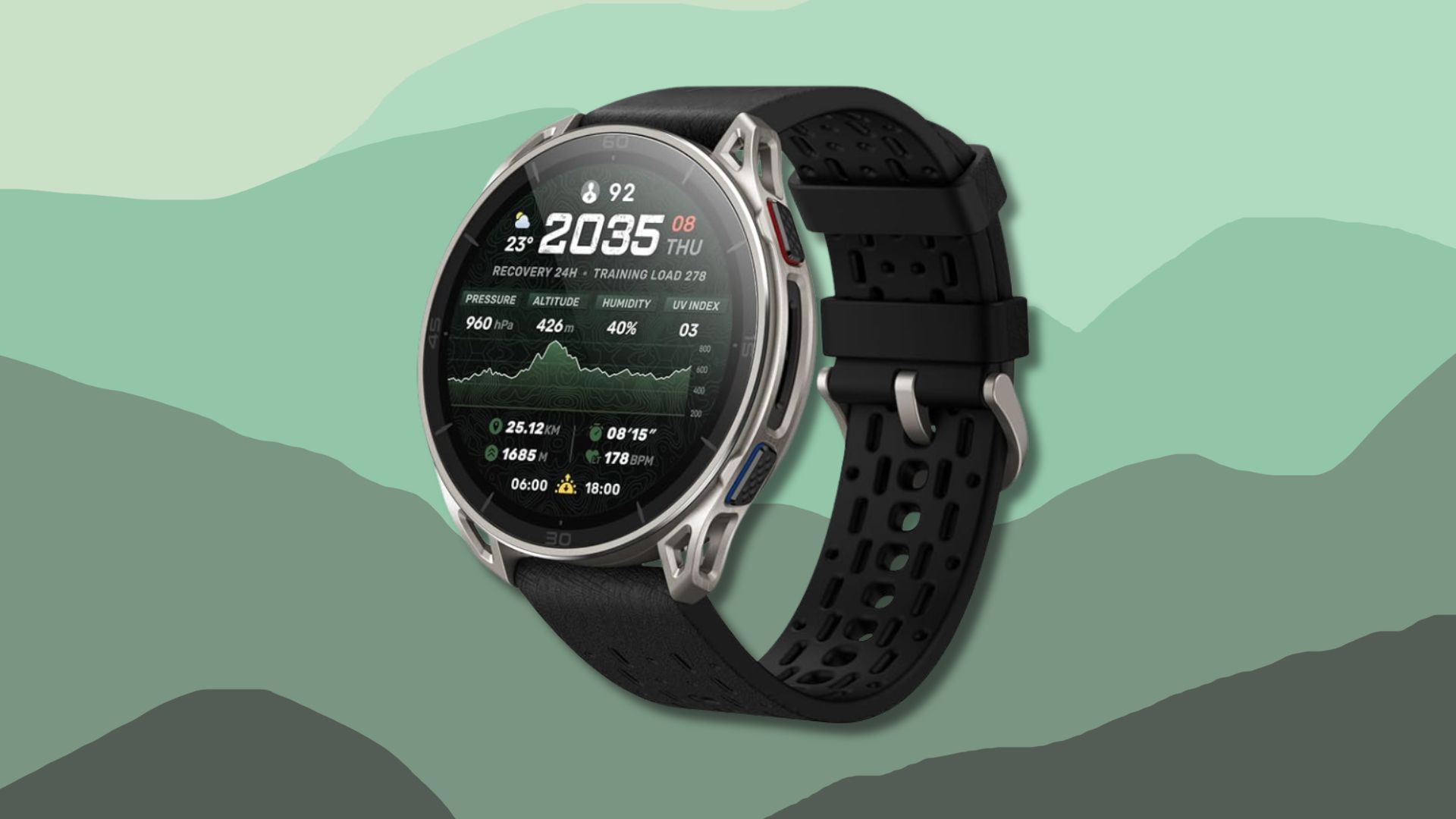 Amazfit Cheetah 2 Ultra, lo sportwatch intelligente per chi fa trail running