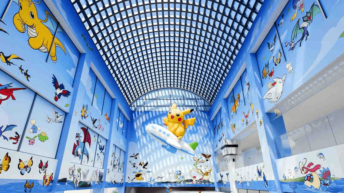 In Giappone c'è un aeroporto dedicato ai Pokémon
